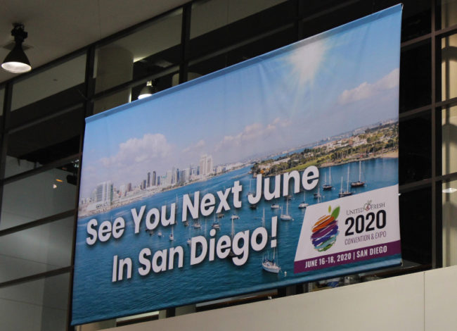 United Fresh 2020 will be held in San Diego June 16-18.