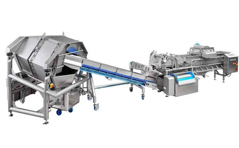 A rendering of a vegetable drying system