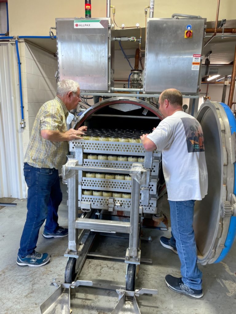 Powering the process Retorts help steer products to market Produce Processing