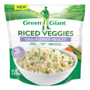 Green Giant's Riced Vegetable medley. 