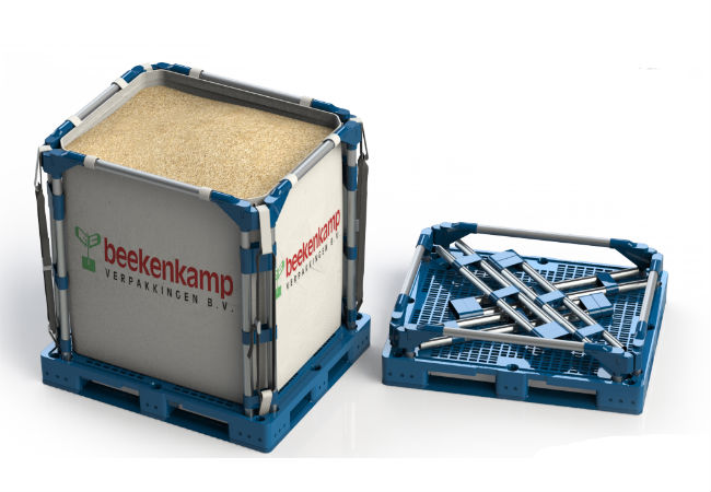 Beekenkamp introduces collapsible pallet box system