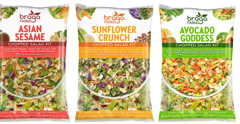 Braga Fresh to debut line of conventional chopped salads