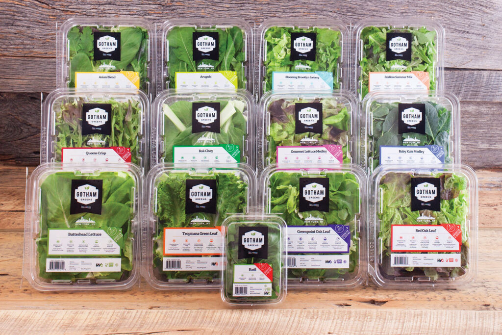 Gotham Greens makes popular salad blends in urban areas