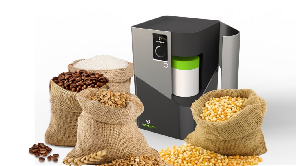 Real-time chemical contamination detection device coming from Inspecto