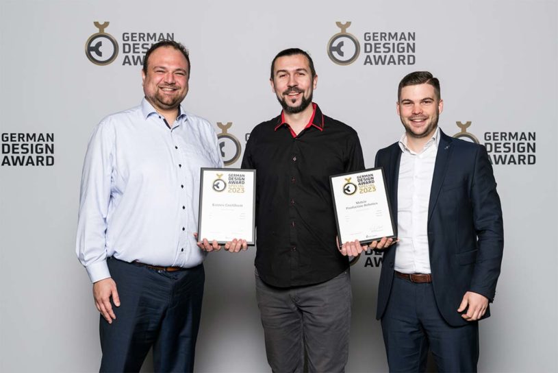 Krones collects 2 German Design Awards for product design