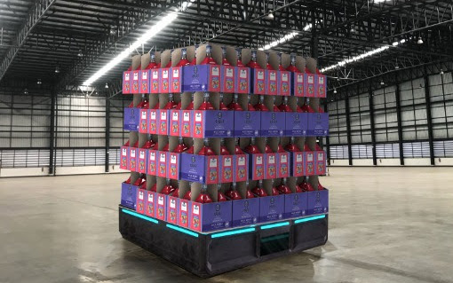 New mobile pallet aims to optimize storage, handling of canned goods