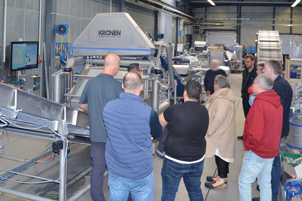 KRONEN presents new fresh-cut processing line