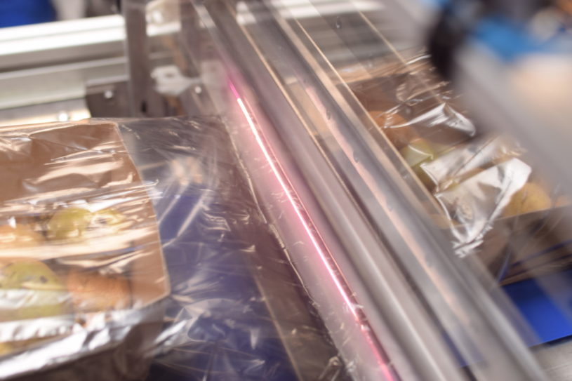 Newtec’s Laser Flowpack 700 combines sealing, cutting