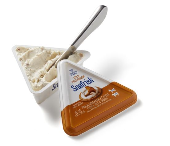 Snofrisk Wild Mushroom Spreadable Cheese launches