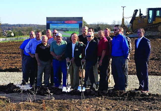 Heat and Control breaks ground on new facility