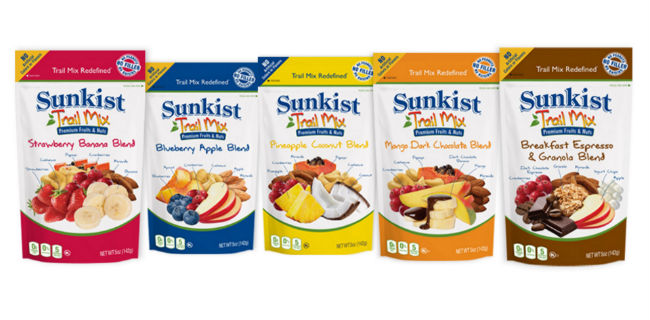 New Sunkist snack products to be launched