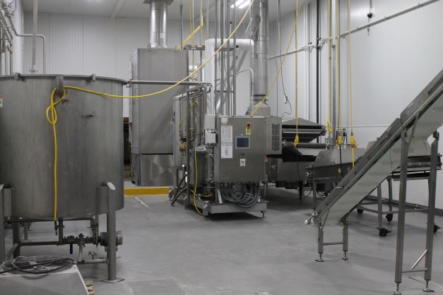 Online auction of processing equipment from Passport Foods