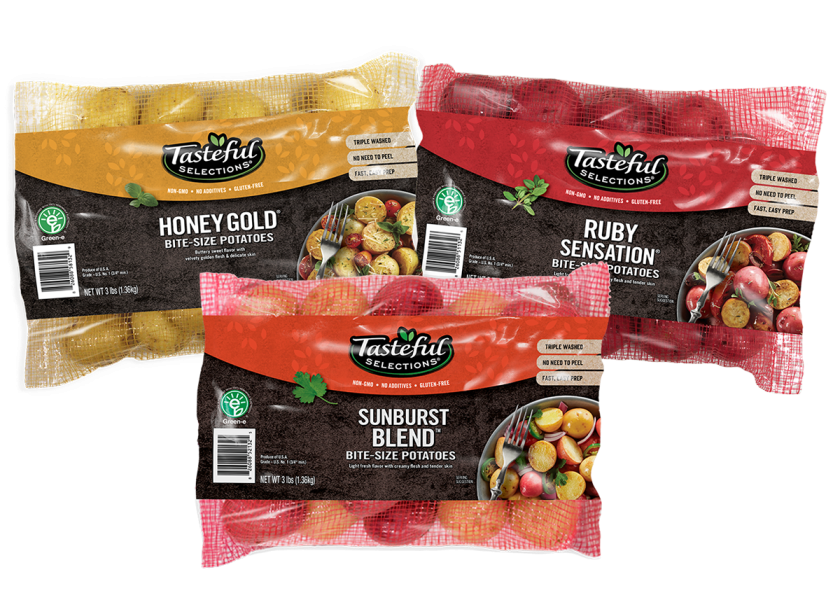 Tasteful Selections unveils 3-pound mesh pillow pack for potatoes