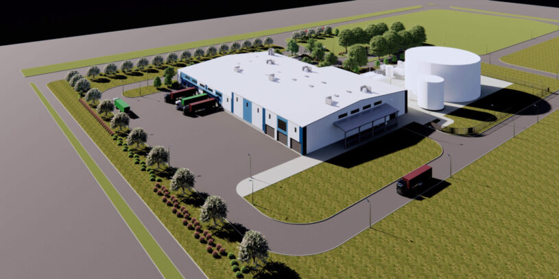 Ground broken on 65,000-square-foot food waste processing facility