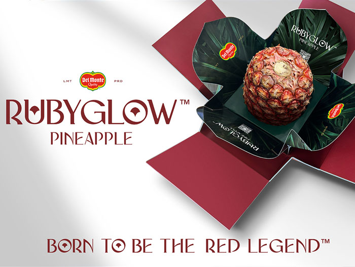 Red-shelled pineapple from Fresh Del Monte Produce to debut in China