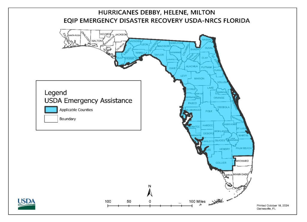 Applications for federal disaster assistance now being accepted in Florida