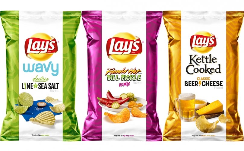 Music-inspired potato chips from Frito-Lay ‘turn up the flavor’