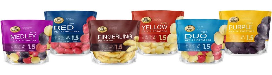 New pouch packaging for petite potatoes