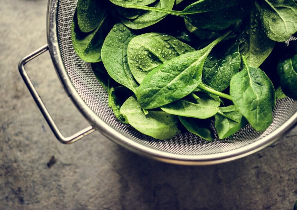 Spinach tops list of produce testing positive for pesticide residue
