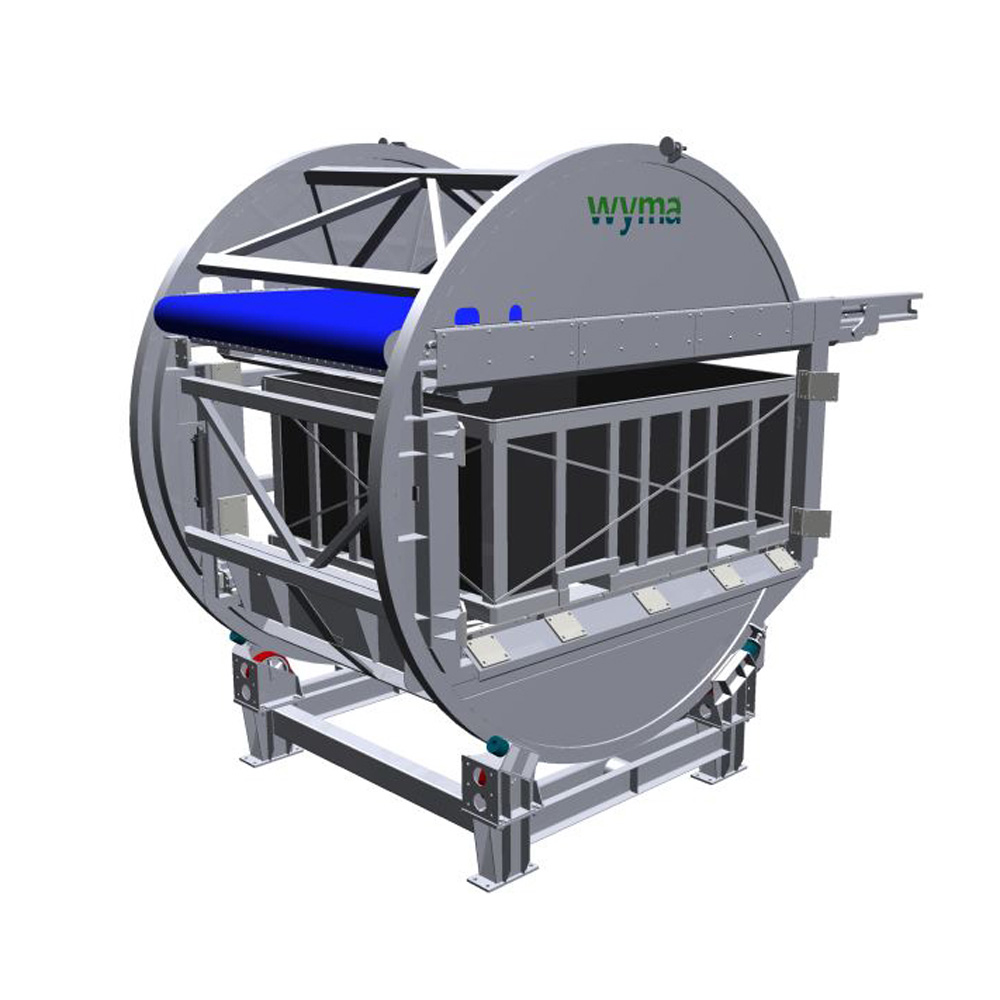 Wyma introduces new rotary bin tipper