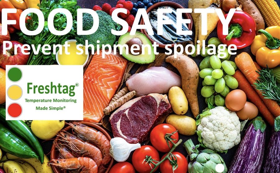 Smart label changes color to help monitor temperature