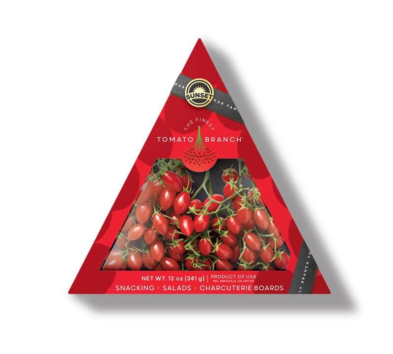 Produce company wins packaging innovation award for triangular carrier